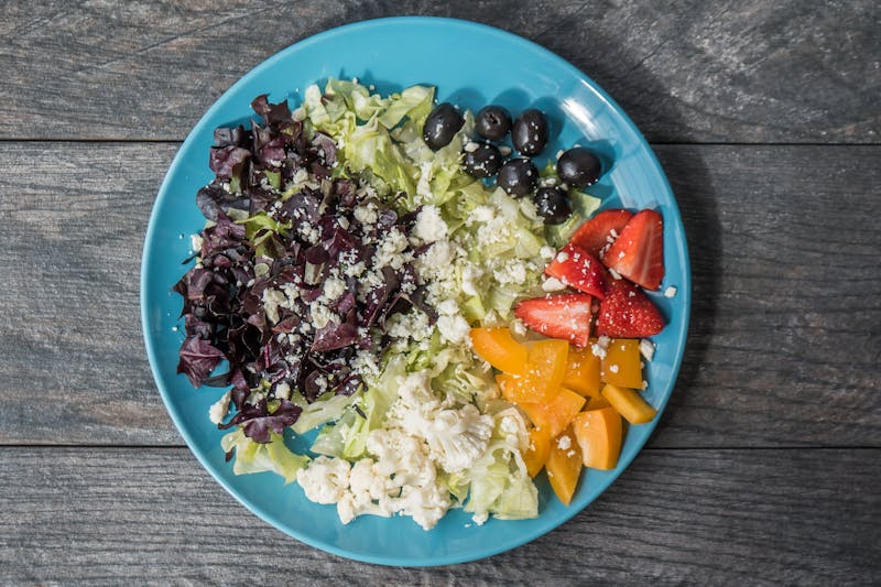 Via 313 chopped Mediterranean salad